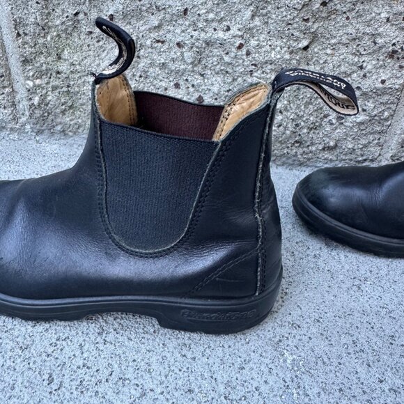 BLUNDSTONE Black Leather Chelsea Boots Womens US 7.5 AUS 4.5 Classic Boot #558 - Picture 6 of 10